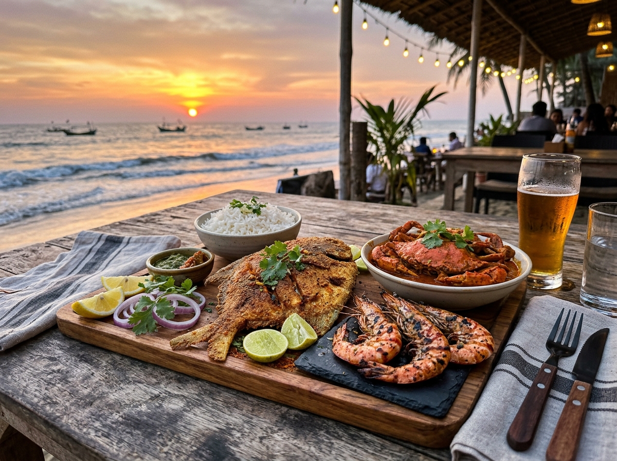 Cox's Bazar Fresh Seafood Dinner